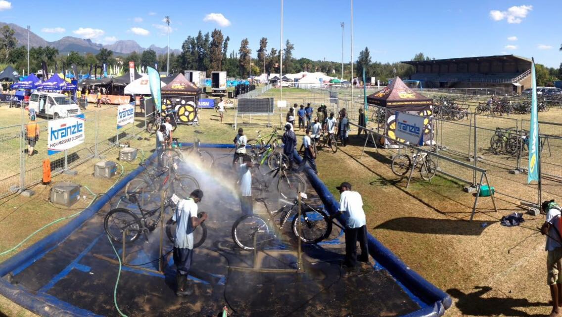 Carel Scheepers - Bike washing pool Carel Scheepers - Bike washing pool